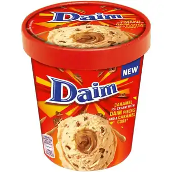 Carrefour Daim crème glacée offre