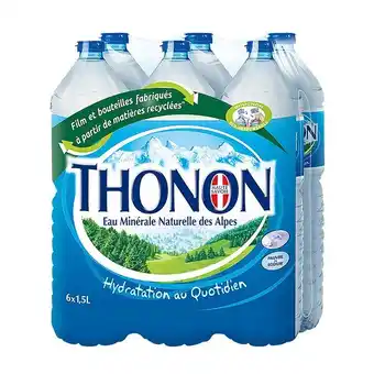 Carrefour Thonon eau minérale naturelle offre