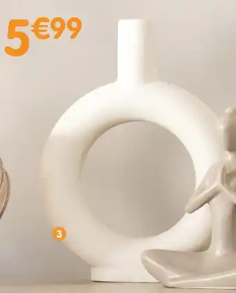 b&m Vase donut offre