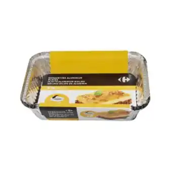 Carrefour Sur toutes les barquettes en aluminium carrefour offre