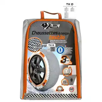 Carrefour Xlptools chaussettes à neige textile xl tools offre