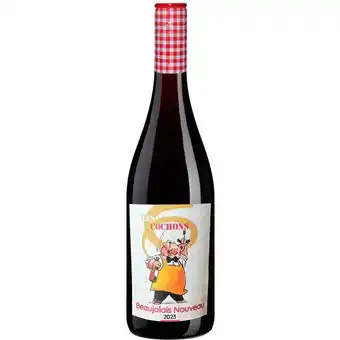 Carrefour Les 6 cochons a.o.p beaujolais nouveau 2023 offre