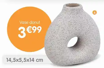 b&m Vase donut offre