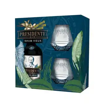Carrefour Presidente coffret rhum vieux offre
