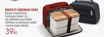 Culinarion Bento et lunchbag 11h58 offre