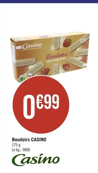 Casino Supermarchés Casino boudoirs offre