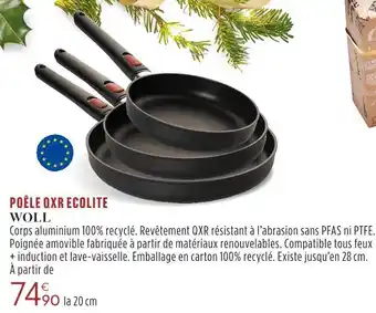 Culinarion Woll poêle qxr ecolite offre