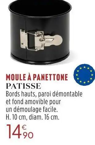 Culinarion Patisse moule à panettone offre