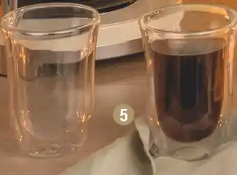 La cafetière verre double paroi