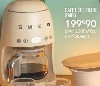 Ambiances & Styles Smeg cafetière filtre offre