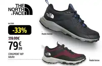 Intersport The north face cragmont wp adulte offre