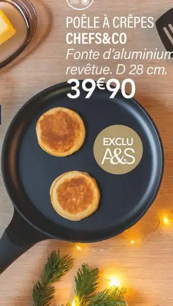 Ambiances & Styles Chefs&co poêle à crêpes offre