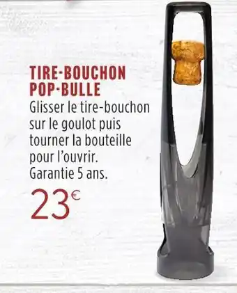 Le creuset tire-bouchon pop-bulle