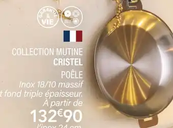 Ambiances & Styles Cristel collection mutine - poêle offre