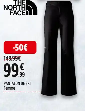 Intersport The north face pantalon de ski offre