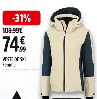 Intersport Mc kinley veste de ski offre