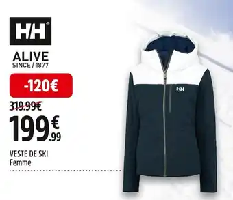Intersport Hh veste de ski offre