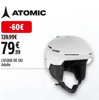 Intersport Atomic casque de ski offre