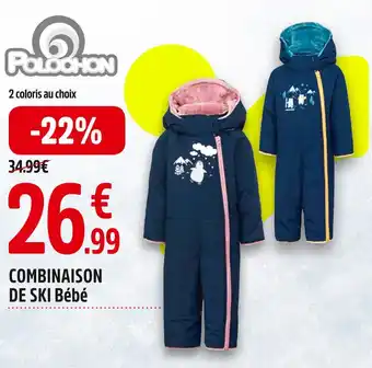 Intersport Polochon combinaison de ski bébé offre