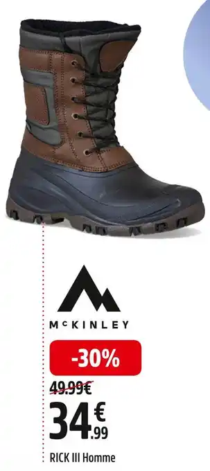 Intersport Mc kinley rick iii homme offre