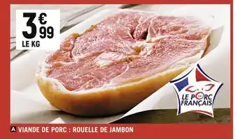 Spar Viande de porc : rouelle de jambon offre