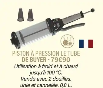 De buyer piston à pression le tube