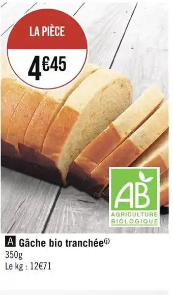 Gùche bio tranchée