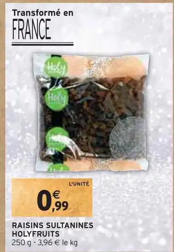 Holyfruits raisins sultanines