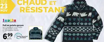 Lidl Lupilu pull en polaire garçon offre