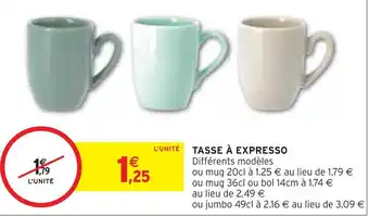 Tasse à expresso