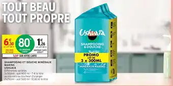 Intermarché Ushuaia shampooing et douche minéraux marins offre