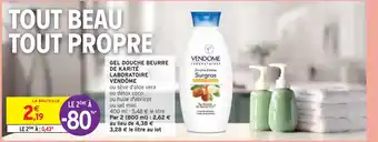 Intermarché Laboratoire vendôme gel douche beurre de karité offre