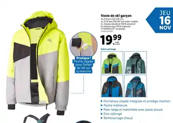 Lidl Crivit veste de ski garçon offre