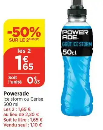 Bi1 Powerade offre
