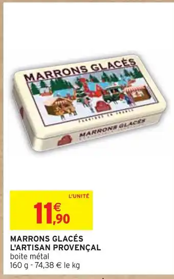 L'artisan provençal marrons glacés
