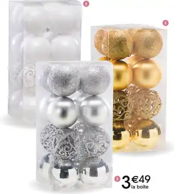 Cora x Carrefour Boîte de 16 boules offre