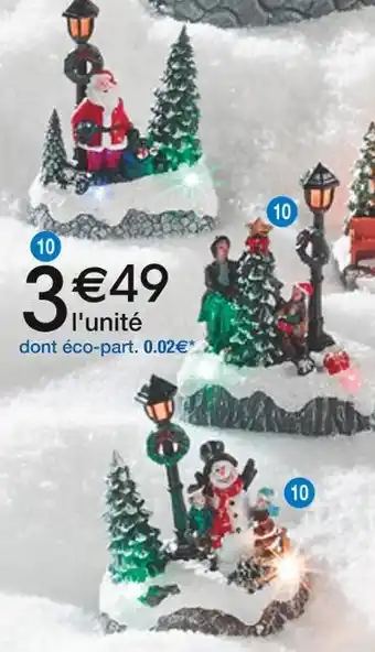 Cora x Carrefour Scène de noël led offre