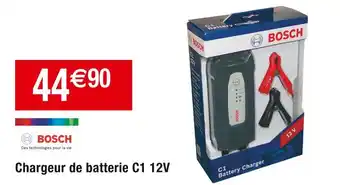 Cora x Carrefour Bosch chargeur de batterie c1 12v offre