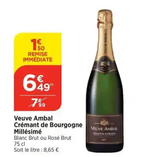 Veuve Ambal Crémant de Bourgogne Millésime