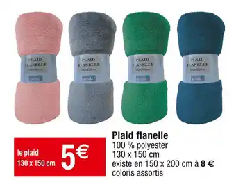 Plaid flanelle
