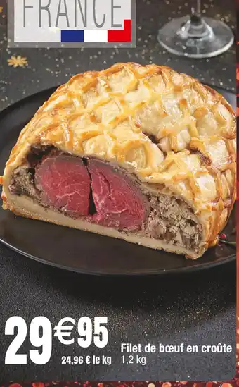 Cora x Carrefour Filet de bœuf en croûte offre