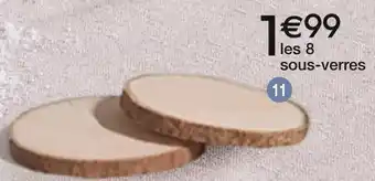 Cora x Carrefour Dessous de verres offre