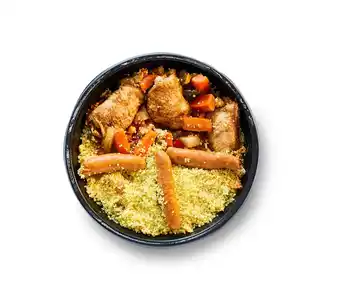 Match Couscous viande et semoule offre
