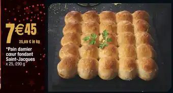 Cora x Carrefour Pain damier cœur fondant saint-jacques offre