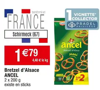 Cora x Carrefour Ancel bretzel d’alsace offre