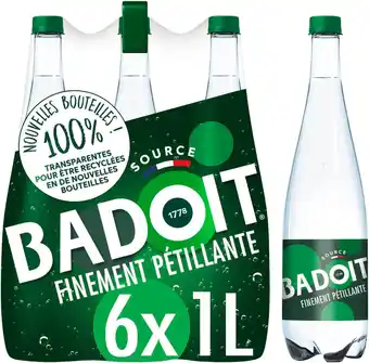 Match Badoit eau minérale naturelle pétillante offre