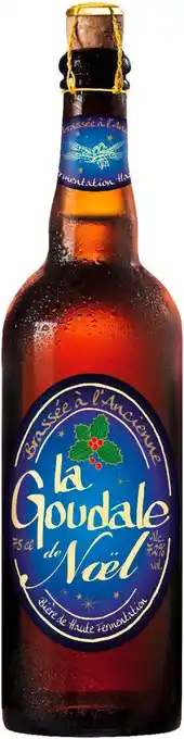 Match Bière la goudale de noël offre