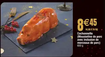 Cochonnette (mousseline de porc avec inclusion de morceaux de porc)