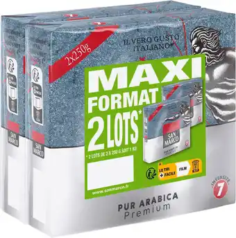 Match San marco café moulu offre