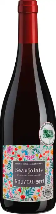 Match L'âme du terroir beaujolais nouveau aop offre